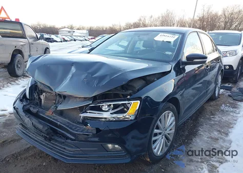 2015 Volkswagen Jetta 1.8T Se from USA, damaged, VIN 3VWD07AJXFM356363